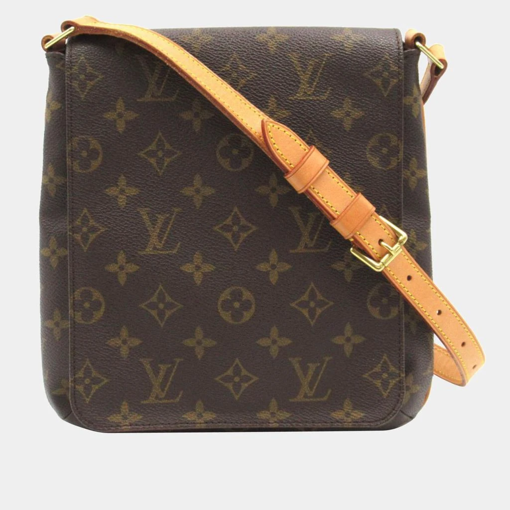 商品[二手商品] Louis Vuitton|Louis Vuitton Brown Canvas Monogram Musette Salsa Short Strap Shoulder Bag,价格¥7105,第1张图片