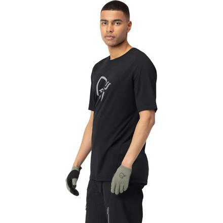 商品Norrøna|Fjora Wool T-Shirt - Men's,价格¥735,第4张图片详细描述