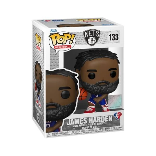 商品Pop! Vinyl|NBA Brooklyn Nets James Harden Funko Pop Vinyl,价格¥101,第3张图片详细描述