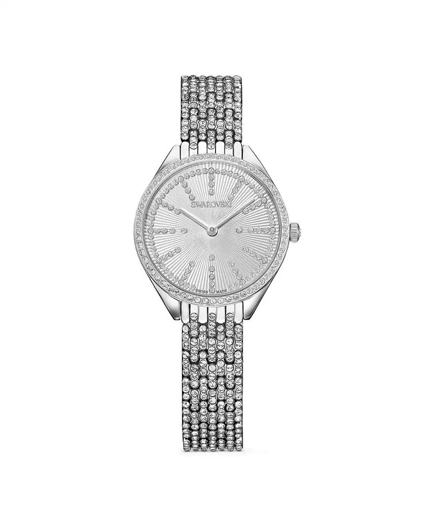 商品Swarovski|Women's Quartz Attract Stainless Steel Watch, Swiss Made 30mm,价格¥2251,第1张图片