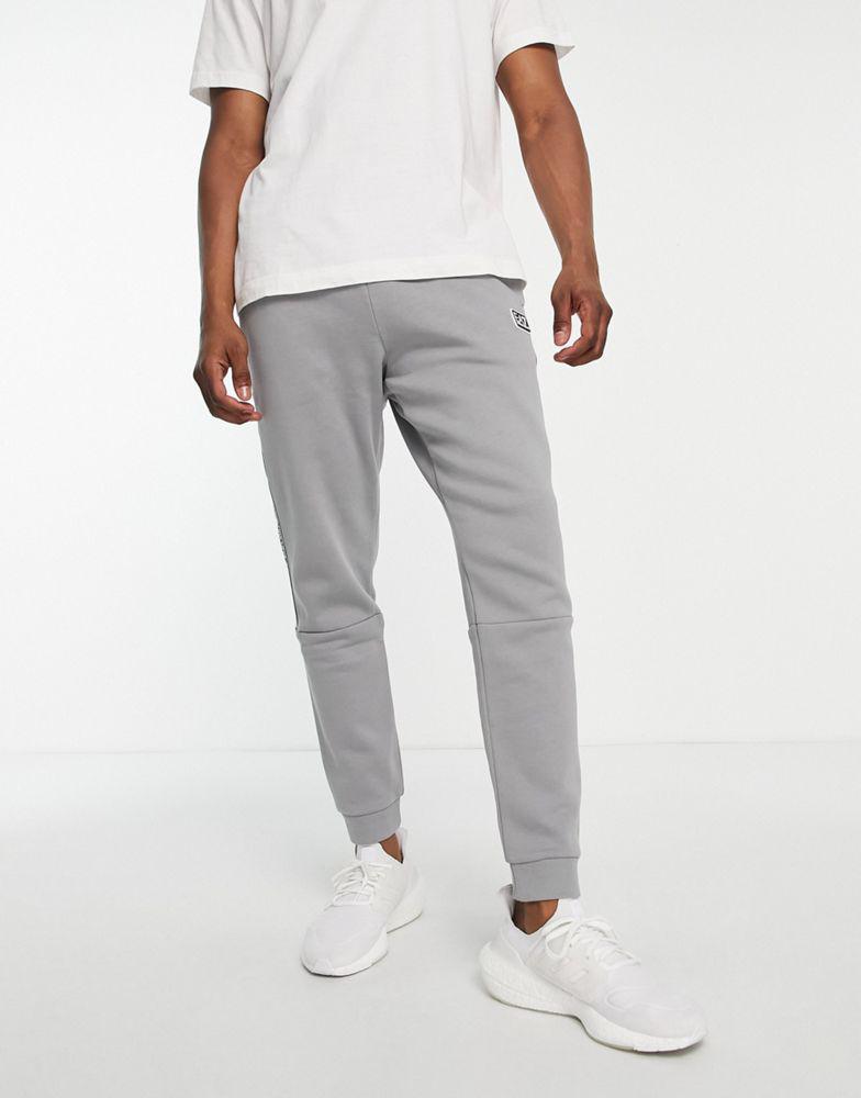 Armani EA7 small logo joggers in grey商品第4张图片规格展示