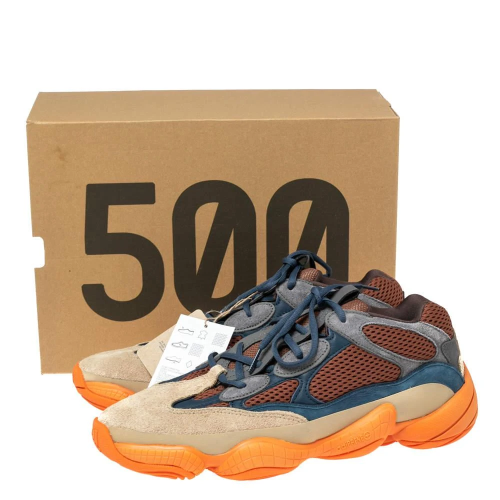 Yeezy x Adidas Multicolor Mesh And Suede 500 Enflame Sneakers Size 45 1/3 商品
