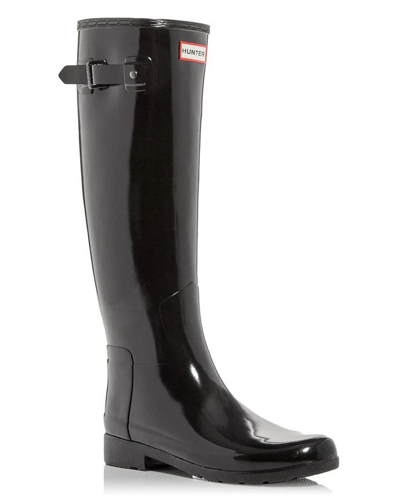 商品Hunter|Women's Original Refined Tall Gloss Rain Boots,价格¥1388,第1张图片