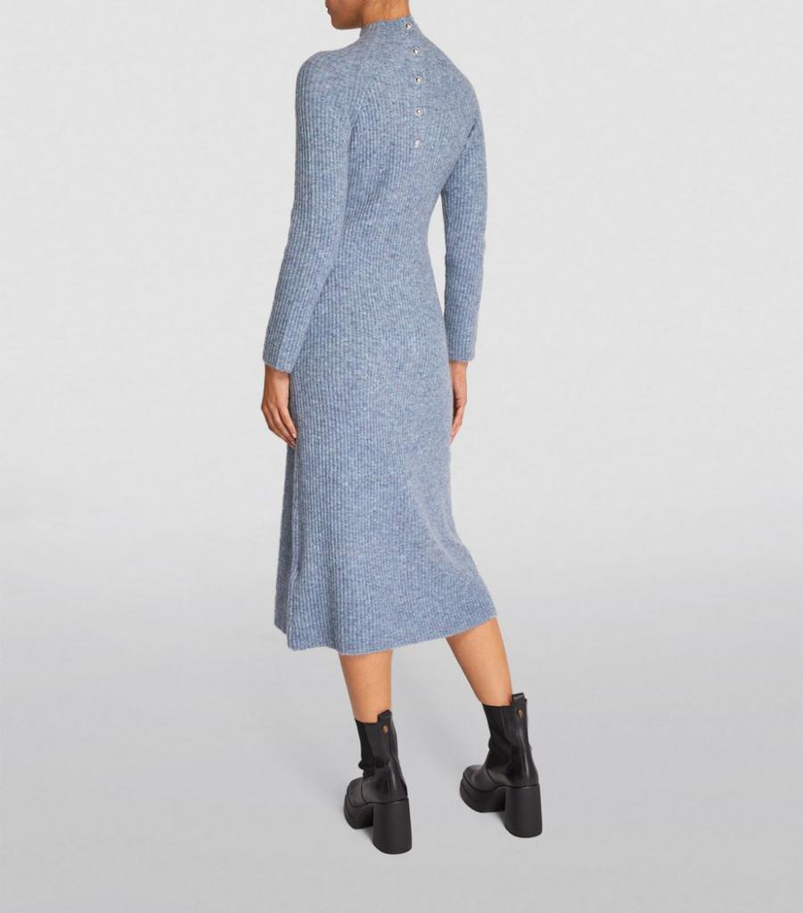 Rib-Knit Midi Dress商品第3张图片规格展示
