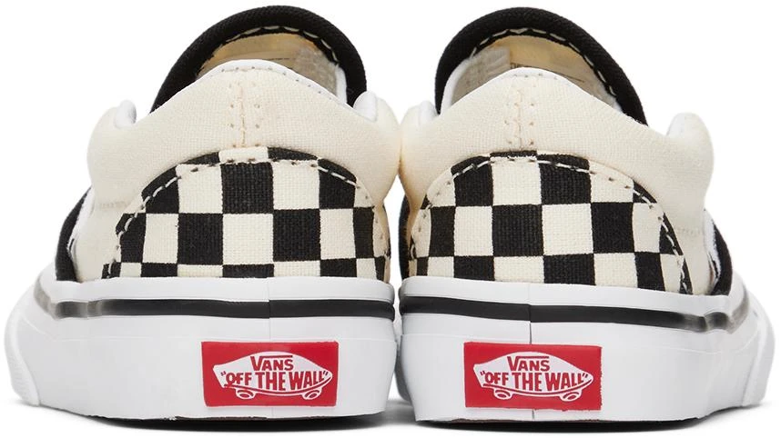商品Vans|Baby Black & Off-White Classic Slip-On Sneakers,价格¥216,第2张图片详细描述