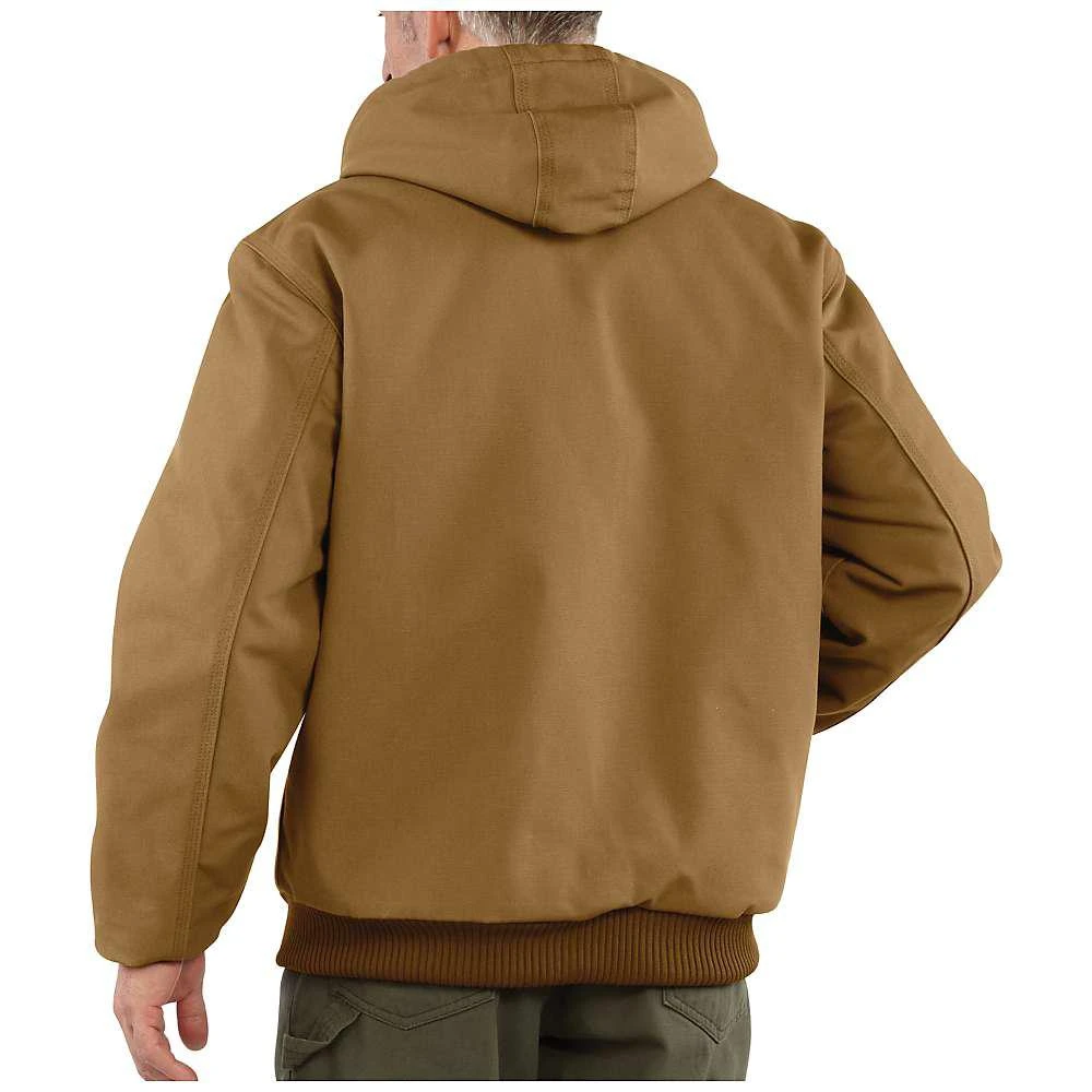 商品Carhartt|Men's Quilted Flannel Lined Duck Active Jacket,价格¥616,第4张图片详细描述