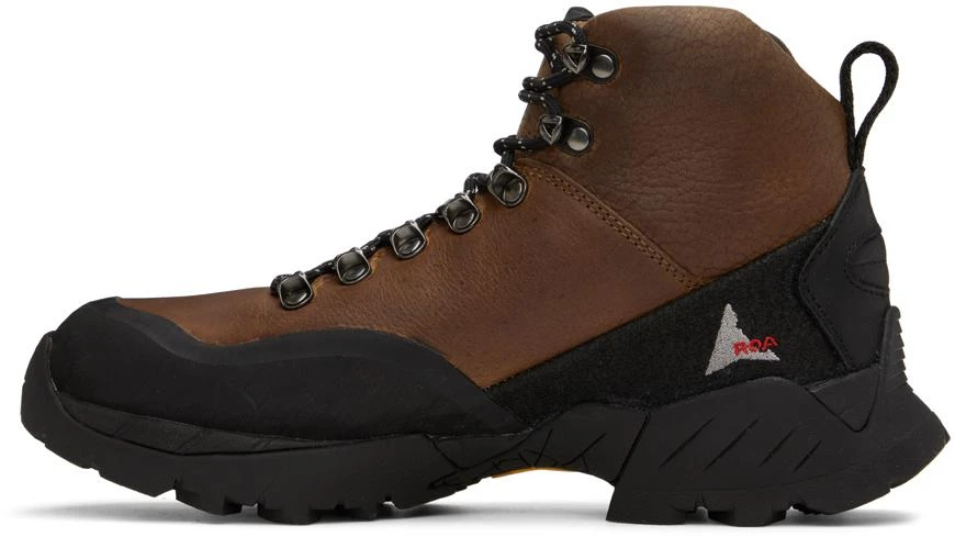 商品ROA|Brown & Black Andreas Boots,价格¥1473,第3张图片详细描述