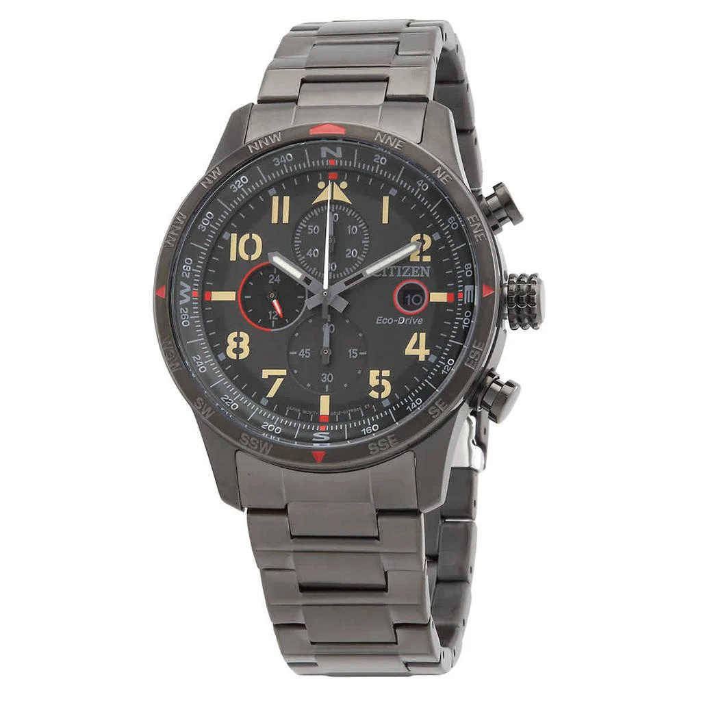 商品Citizen|Chronograph Grey Dial Men's Watch CA0797-84E,价格¥1454,第1张图片