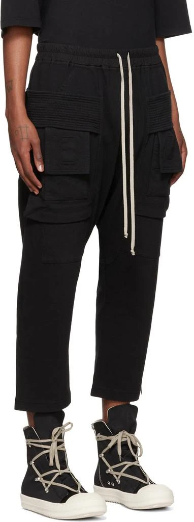 商品Rick Owens|Black Creatch Cargo Pants,价格¥2559,第2张图片详细描述