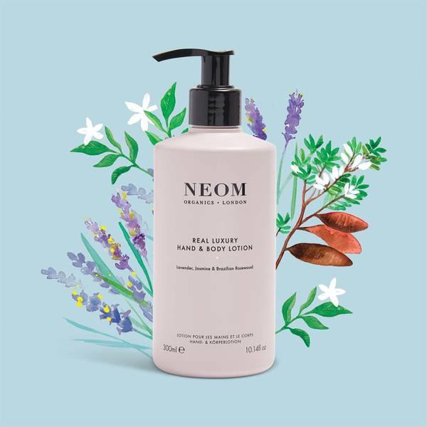 商品NEOM|NEOM Real Luxury De-Stress Hand & Body Lotion 300ml,价格¥183,第4张图片详细描述