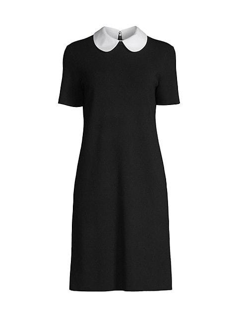 商品Tory Burch|Contrast Collar Wool Dress,价格¥2053,第1张图片