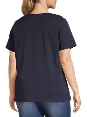 商品Calvin Klein|Plus Logo T-Shirt,价格¥111-¥148,第4张图片详细描述