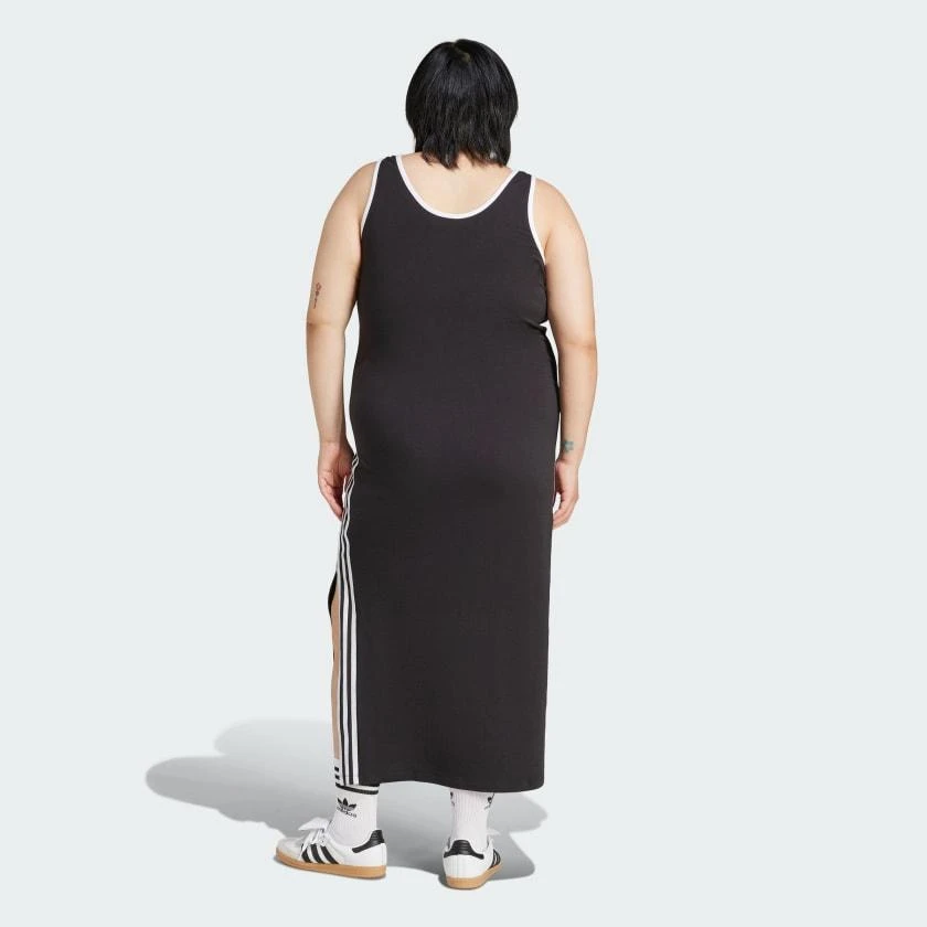 商品Adidas|Women's  Adicolor 3-Stripes Tank Dress Maxi (Plus Size),价格¥234,第2张图片详细描述
