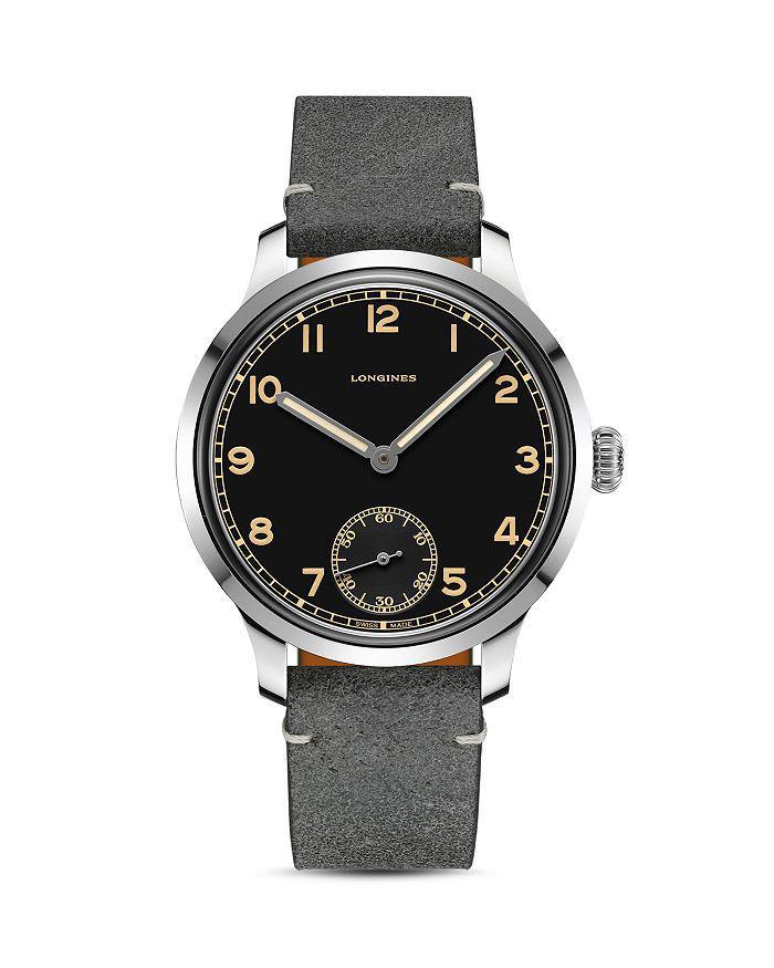 商品Longines|Heritage Military Watch, 43mm,价格¥17968,第3张图片详细描述