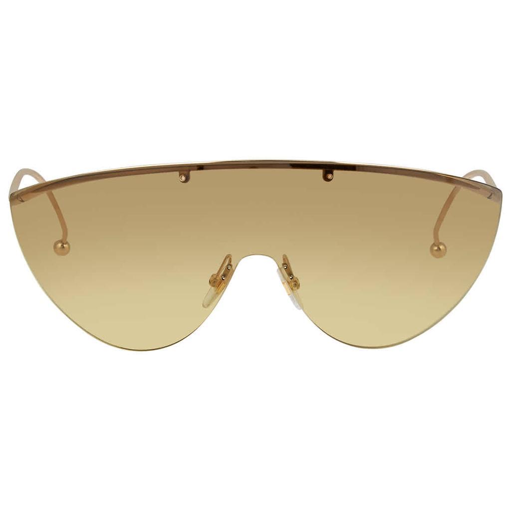 商品Givenchy|Givenchy Brown Gradient Shield Ladies Sunglasses GV7152S 01Q 99,价格¥893,第4张图片详细描述
