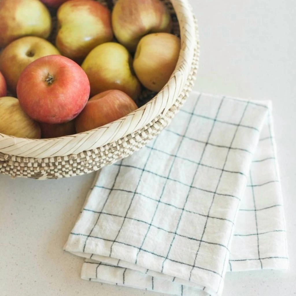 商品Creative Women|Creative Women - Windowpane Linen Tea Towel - Set of 2,价格¥304,第2张图片详细描述