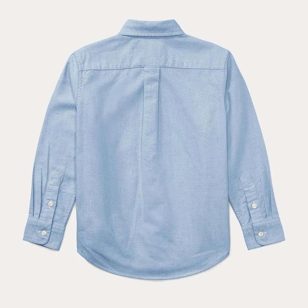 商品Ralph Lauren|Polo Ralph Lauren Boys' Slim Fit Shirt - BSR Blue,价格¥358,第2张图片详细描述