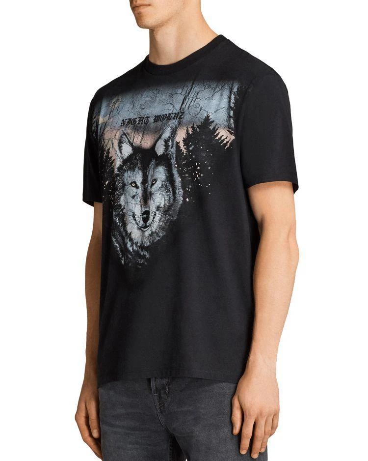 商品ALL SAINTS|Night Wolves Tee,价格¥417,第3张图片详细描述