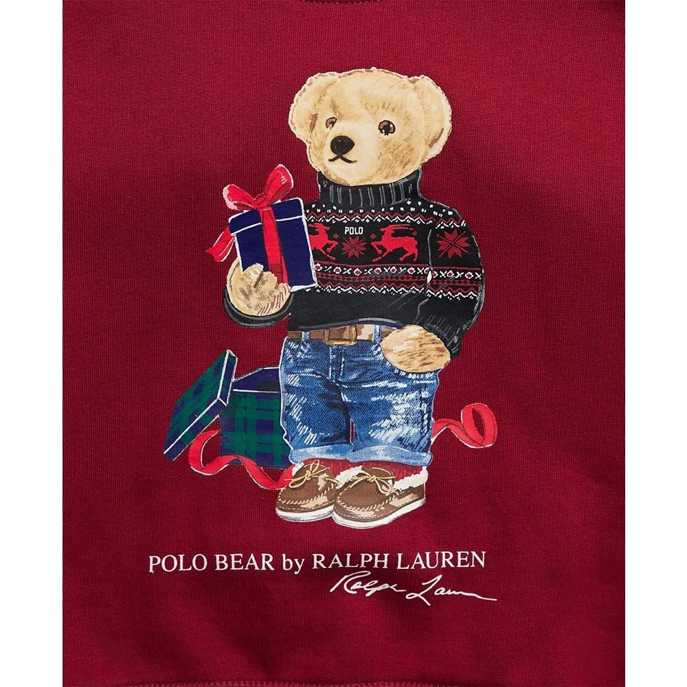 商品Ralph Lauren|Toddler and Little Boys Polo Bear Fleece Sweatshirt,价格¥213,第3张图片详细描述