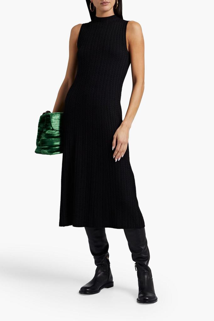 Bering cable-knit midi dress商品第4张图片规格展示