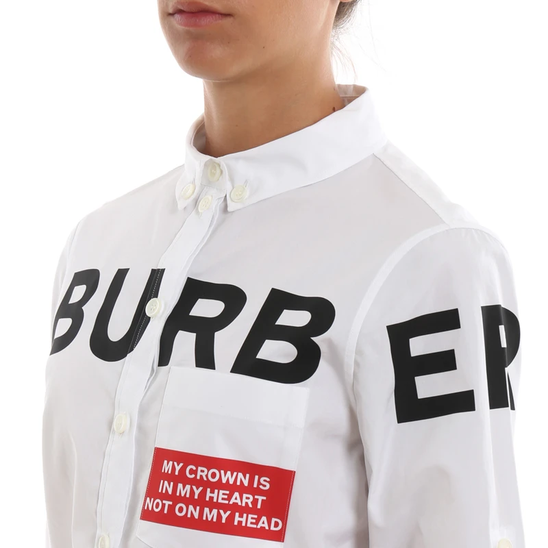 BURBERRY 女士白色连衣裙 8013907 商品