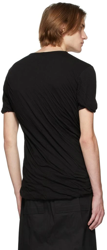 商品Rick Owens|Black Double Short Sleeve T-Shirt,价格¥1852,第3张图片详细描述