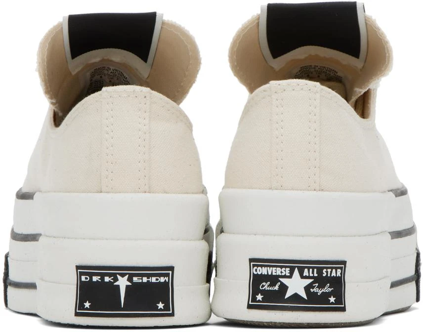 商品Rick Owens|Off-White Converse Edition Drkstar Ox Sneakers,价格¥1030,第2张图片详细描述