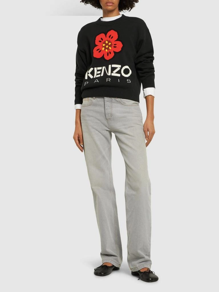 商品Kenzo|Boke Cotton Sweater,价格¥1988,第1张图片