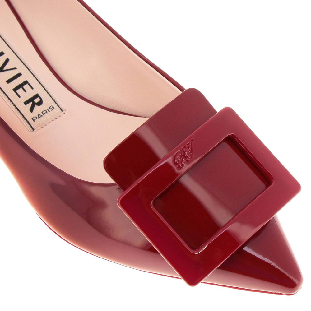 ROGER VIVIER 女士红色高跟鞋 RVW50823430-D1P-R406商品第3张图片规格展示