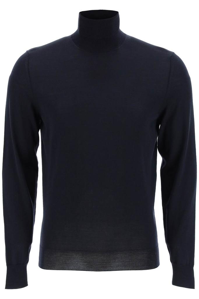 Drumohr turtleneck sweater in superfine merino wool商品第1张图片规格展示