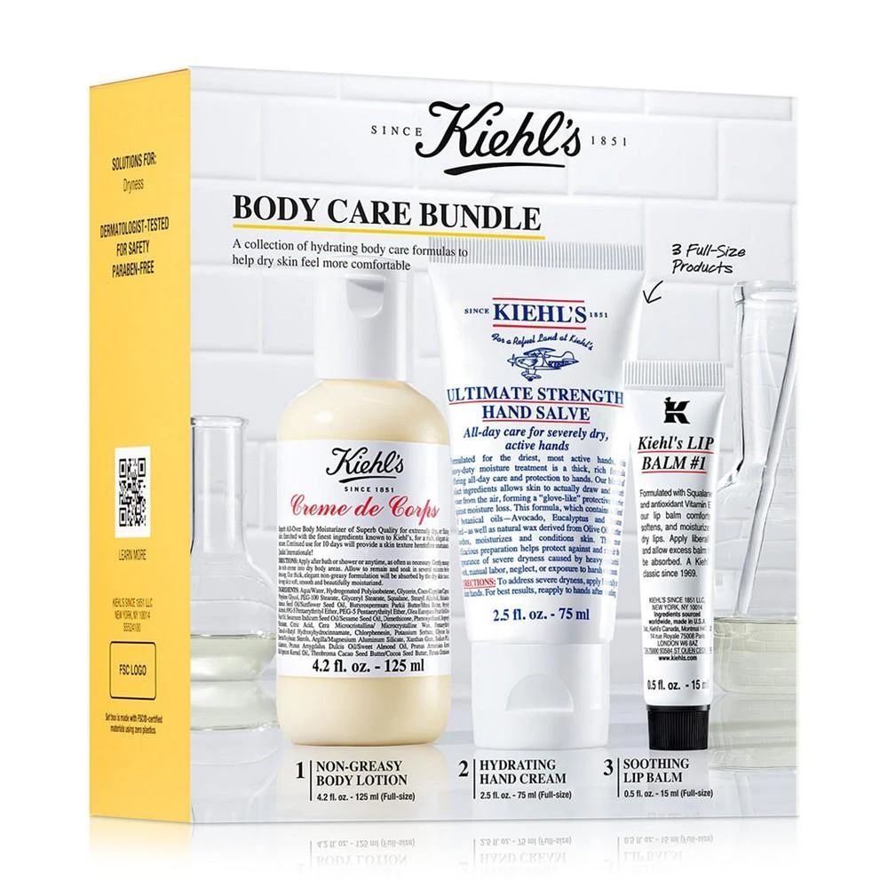 商品Kiehl's|3-Pc. Body Care Set,价格¥268,第2张图片详细描述