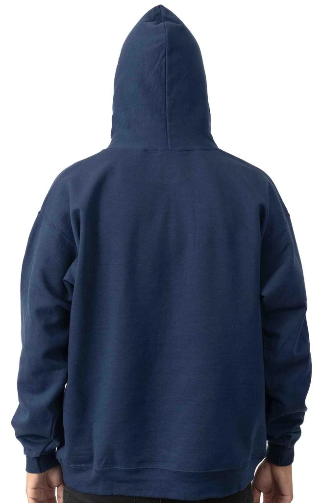 商品Thrasher|Fire Logo Pullover Hoodie - Navy ,价格¥176,第3张图片详细描述