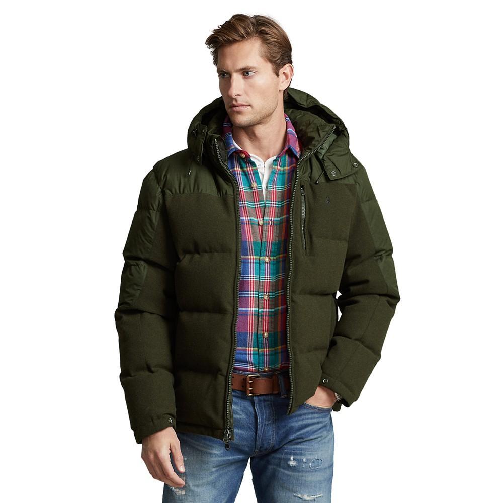 商品Ralph Lauren|Men's Hybrid Down Hooded Jacket,价格¥1877,第1张图片