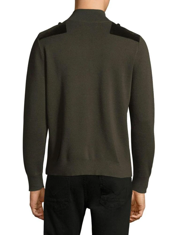 商品The Kooples|Quarter Zip Wool Pullover,价格¥664,第2张图片详细描述