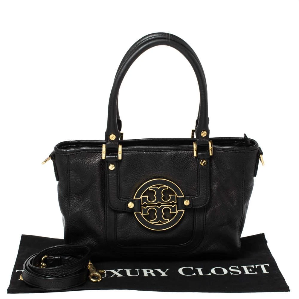 Tory Burch Black Leather Mini Amanda Tote 商品