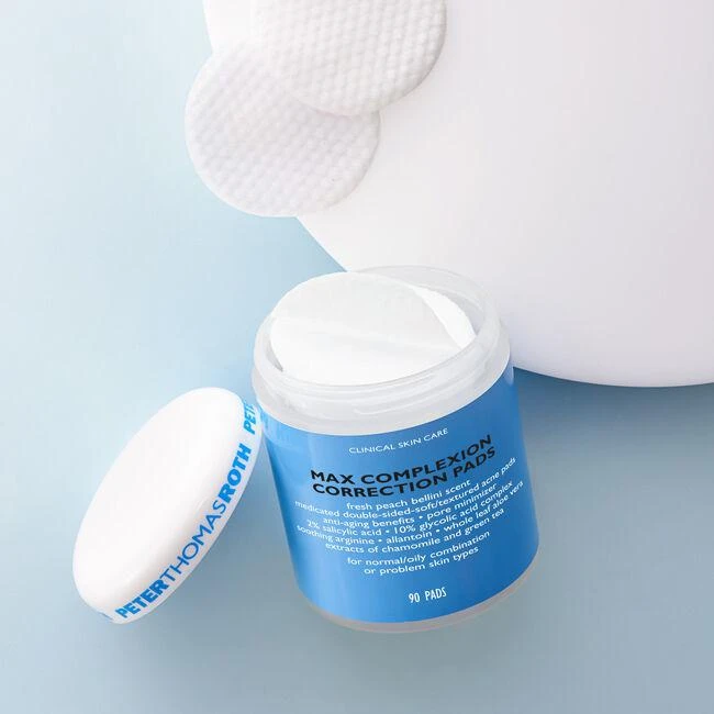 商品Peter Thomas Roth|Max Complexion Correction Pads - Super Size,价格¥430,第1张图片