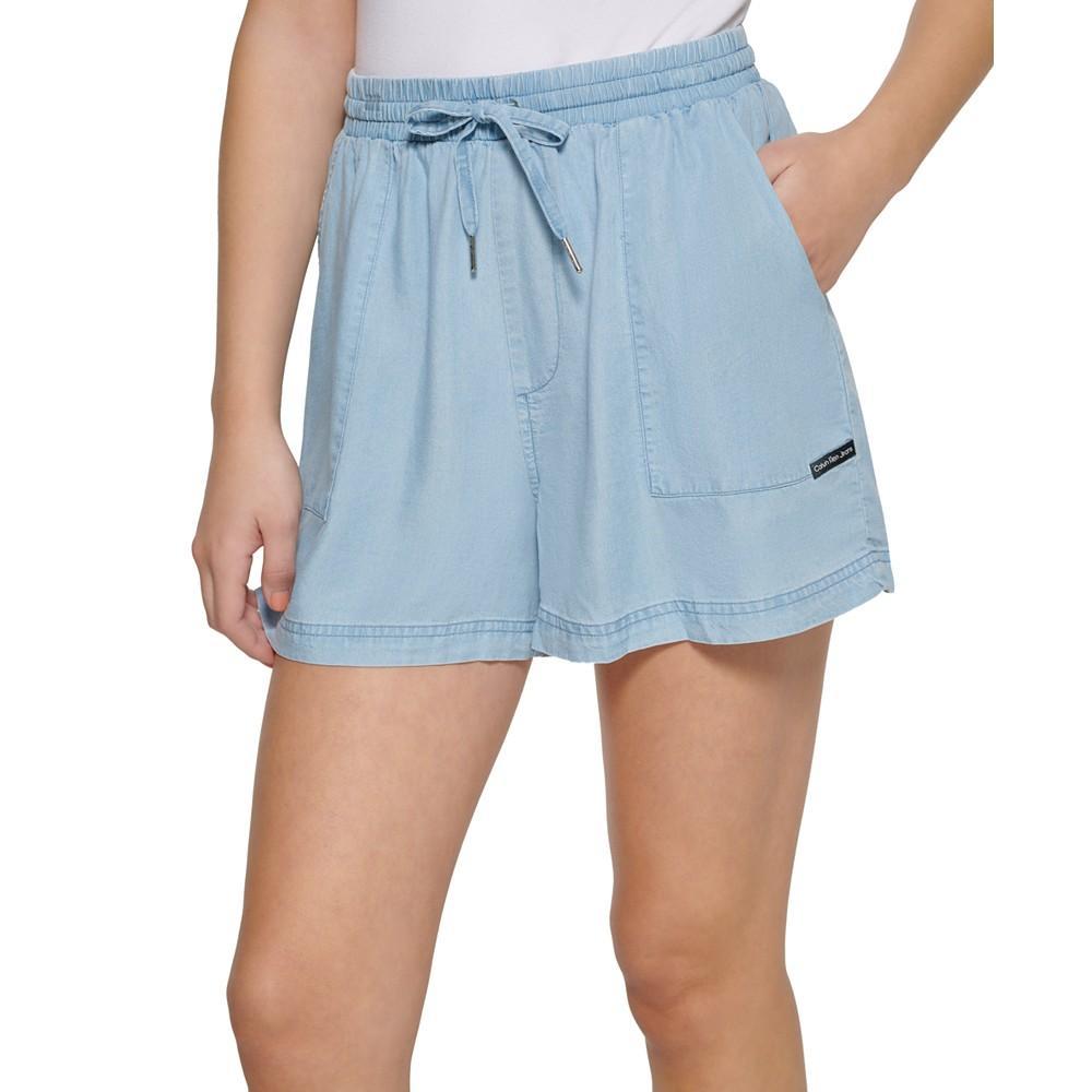 商品Calvin Klein|Pull-On Drawstring Shorts,价格¥265,第1张图片