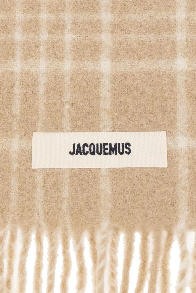 商品Jacquemus|Jacquemus L'écharpe Carro Checkered Scarf,价格¥1854,第2张图片详细描述