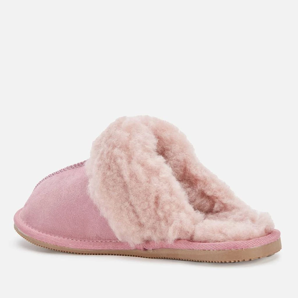 商品Clarks|Clarks Women's Warm Lux Suede Mule Slippers - Rose,价格¥244,第2张图片详细描述
