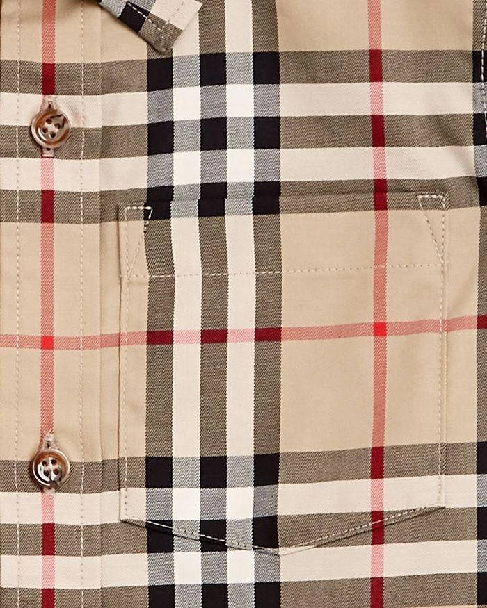 商品Burberry|Boys' Mini Owen Vintage Check Shirt - Baby,价格¥1117,第3张图片详细描述