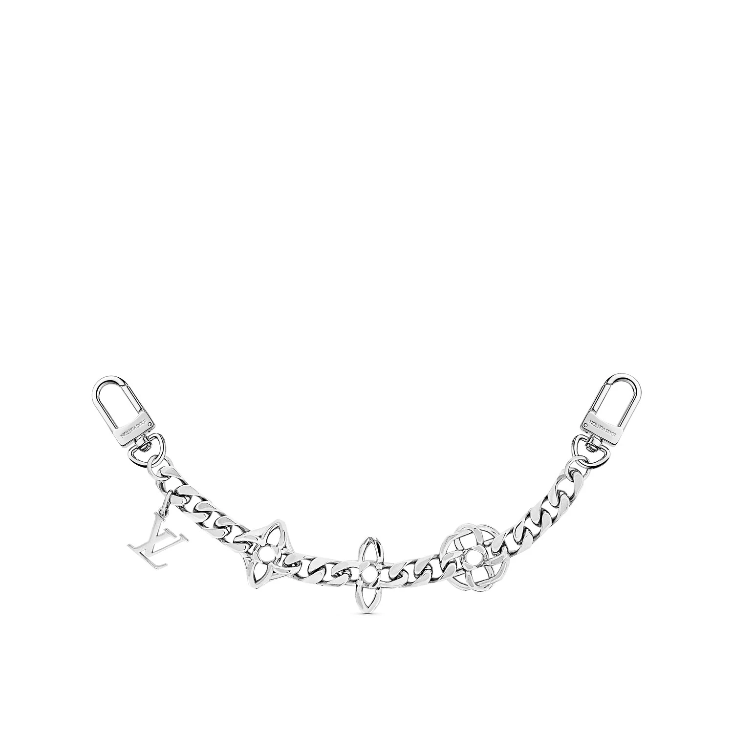商品Louis Vuitton|【预售】 LV路易威登 25秋冬 男士 钥匙扣 MNG GIANT CHAIN 包饰与钥匙扣 M01398 ,价格¥4801,第1张图片