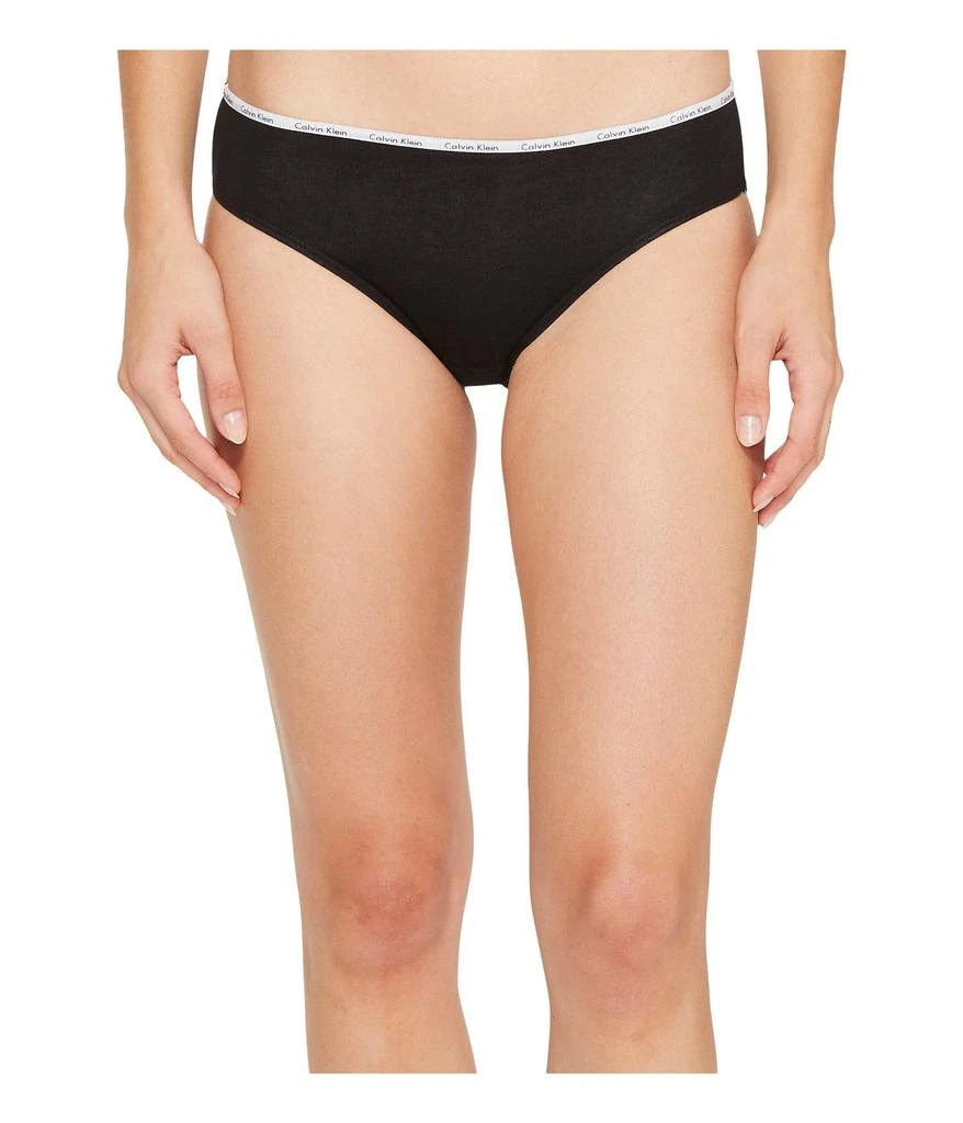 商品Calvin Klein|5-Pack Signature Cotton Bikini Bottoms,价格¥204,第2张图片详细描述