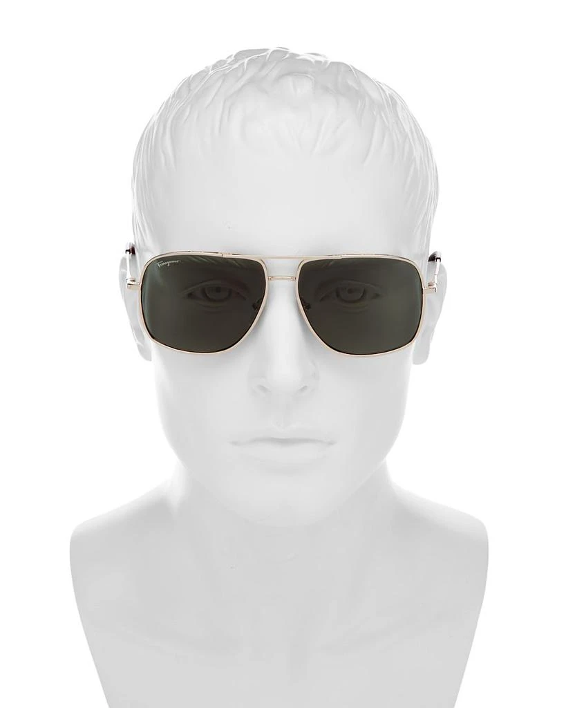 Salvatore  Brow Bar Aviator Sunglasses, 60mm 商品