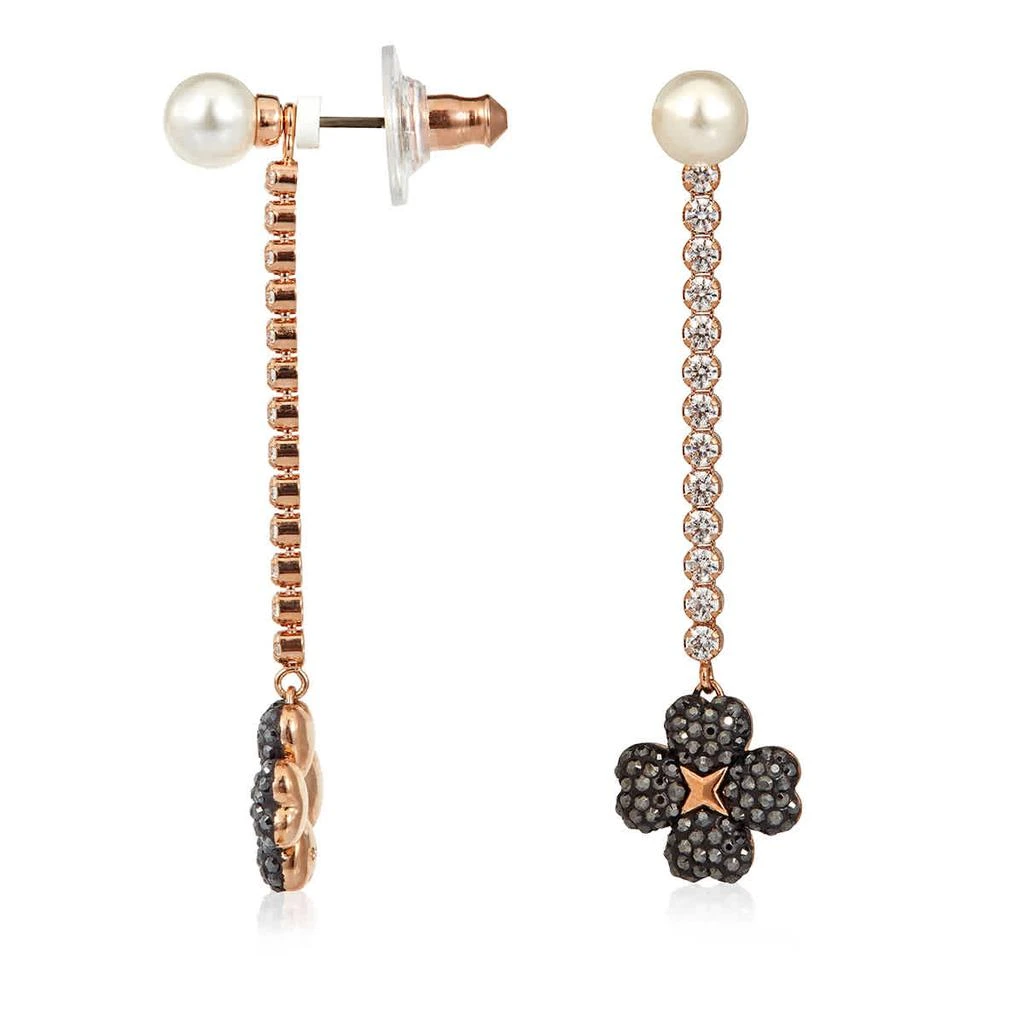 商品Swarovski|Swarovski Rose-gold Tone Plated Latisha Pierced Earrings,价格¥645,第2张图片详细描述