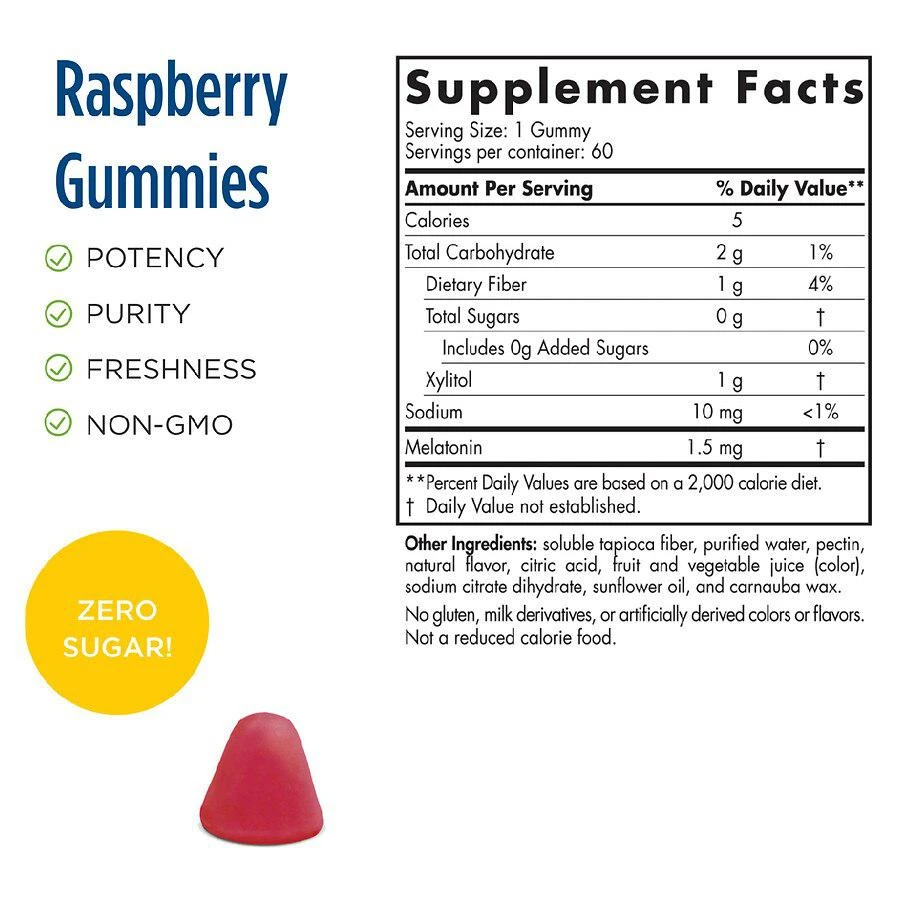 商品Nordic Naturals|Melatonin Gummies,价格¥149,第3张图片详细描述