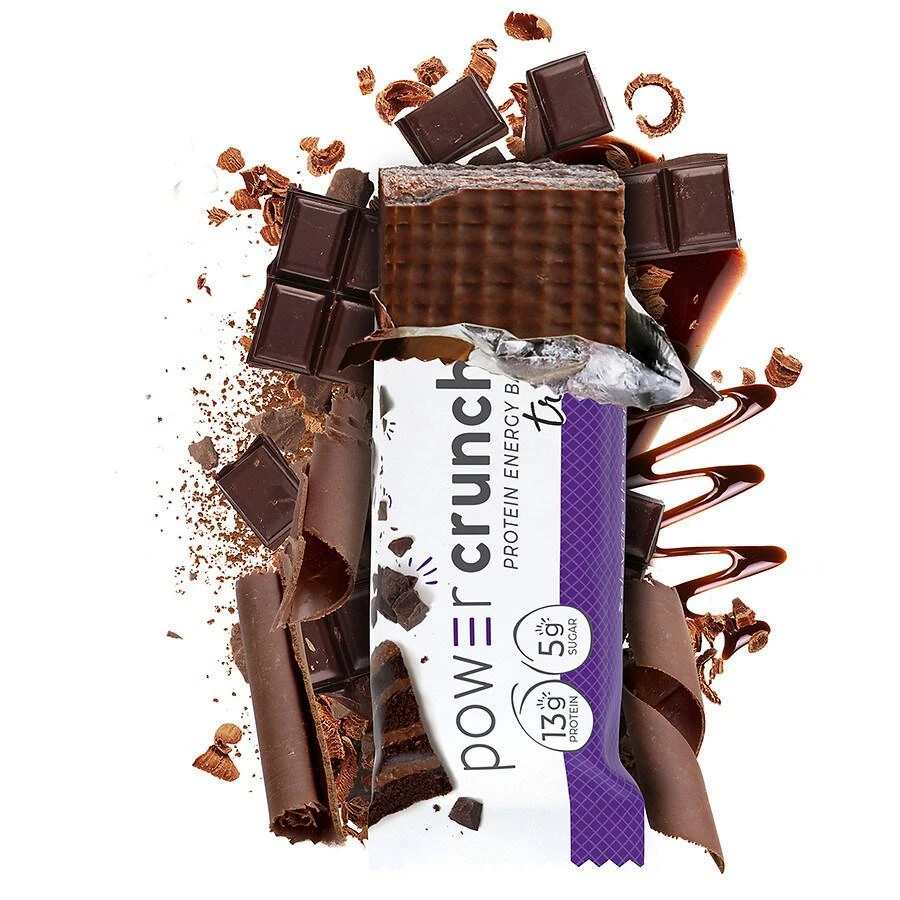 商品Power Crunch|Protein Energy Bar Triple Chocolate,价格¥21,第5张图片详细描述