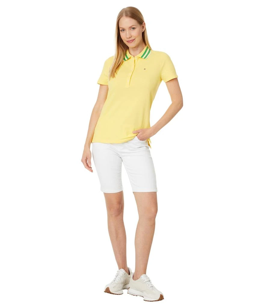 商品Tommy Hilfiger|Solid Polo With Tipping,价格¥452,第4张图片详细描述