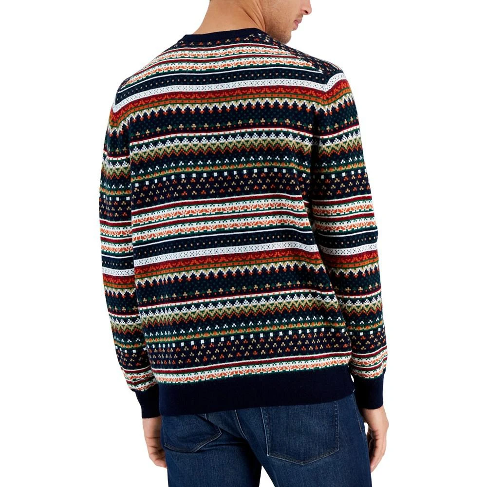 商品Club Room|Men's Dale Fair Isle Sweater, Created for Macy's,价格¥222,第2张图片详细描述