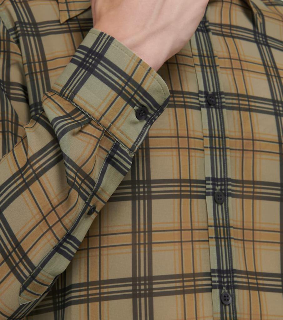 商品Dries Van Noten|格纹长袖衬衫,价格¥1876,第7张图片详细描述