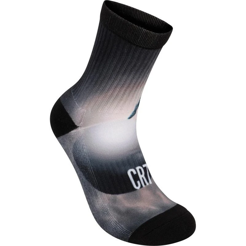 商品CR7 Cristiano Ronaldo|Football print socks set in black,价格¥152,第2张图片详细描述